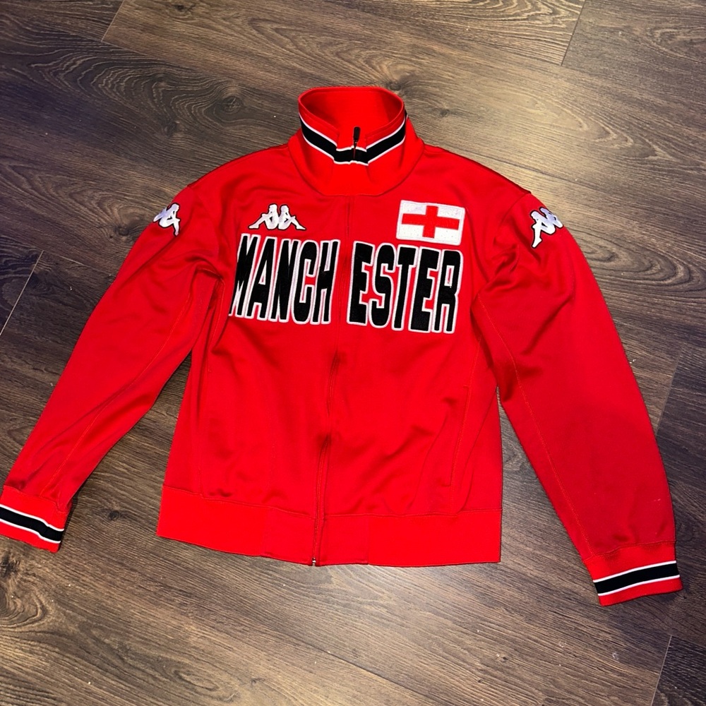 Kappa Red Varsity Bomber Jacket